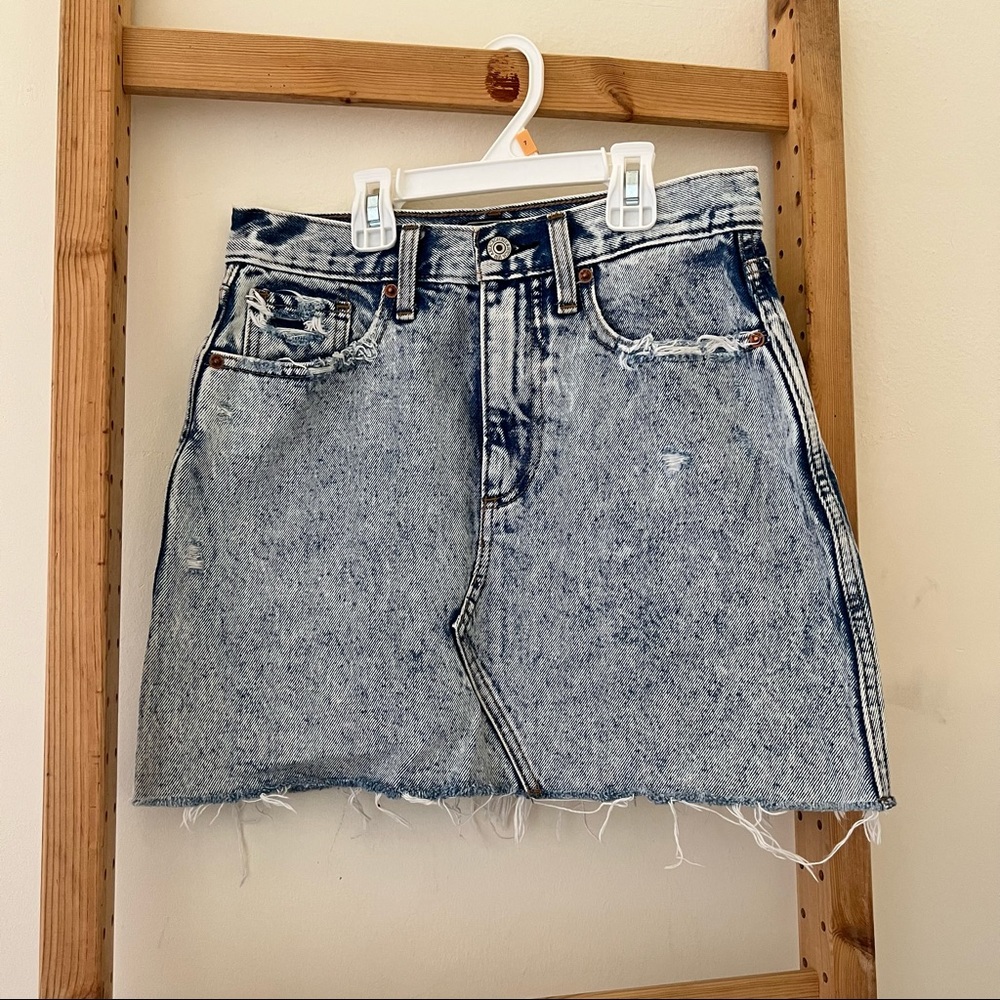 Abercrombie & Fitch Jean Skirt